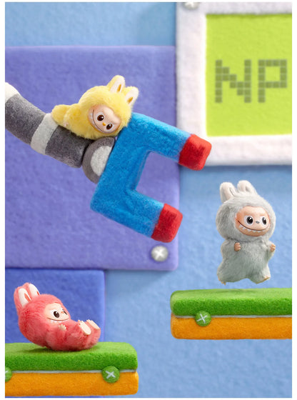 Pop Mart The Monsters Pin for Love Series Vinyl Plush Pendant Blind Box (N-Z)