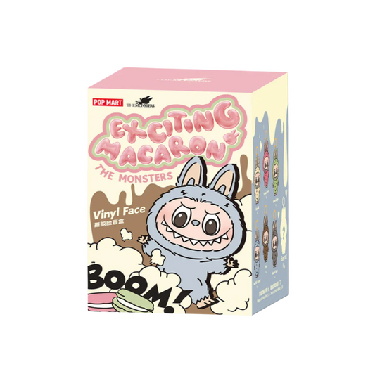 Pop Mart Labubu The Monsters Exciting Macaron Vinyl Plush Blind Box